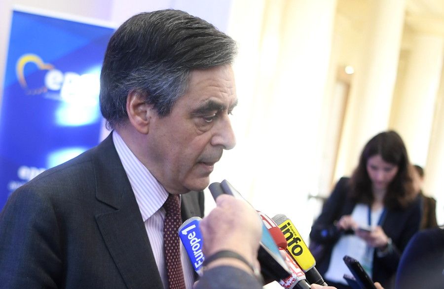 Fillon musste Emmanuel Macron den Favoritenplatz bei der französischen Präsidentschaftswahl abgeben.
