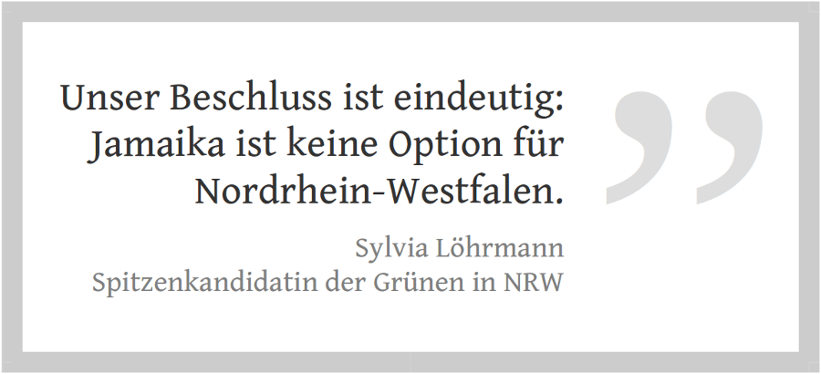 Koalitionen in NRW