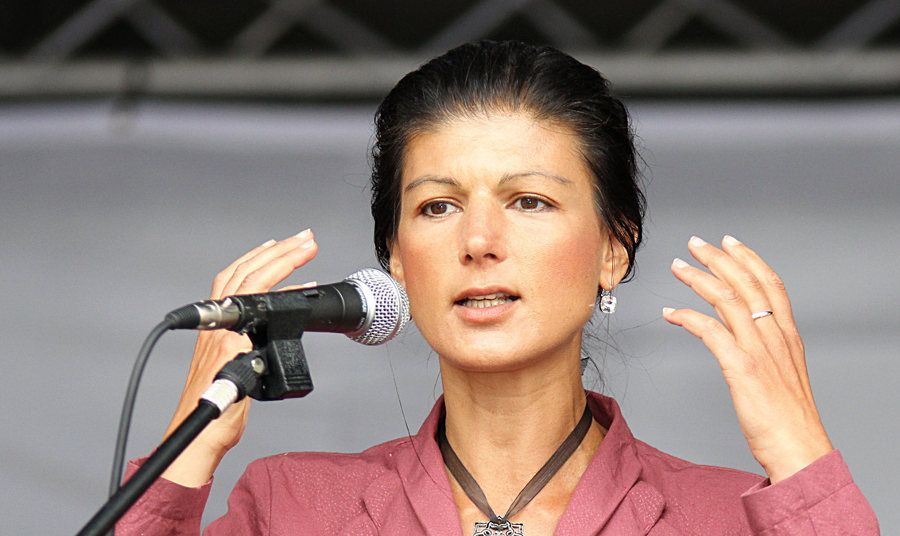 Sahra Wagenknecht, Spitzenkandidaten für die Linke
