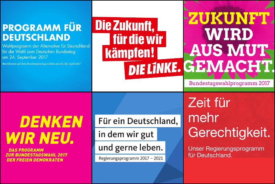 Alle Wahl­programme für die Bundestags­wahl 2021 Bundestagswahl 2021