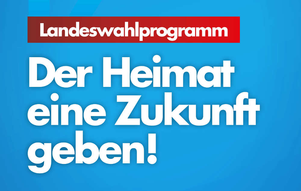 Landeswahlprogramm der AfD Niedersachsen