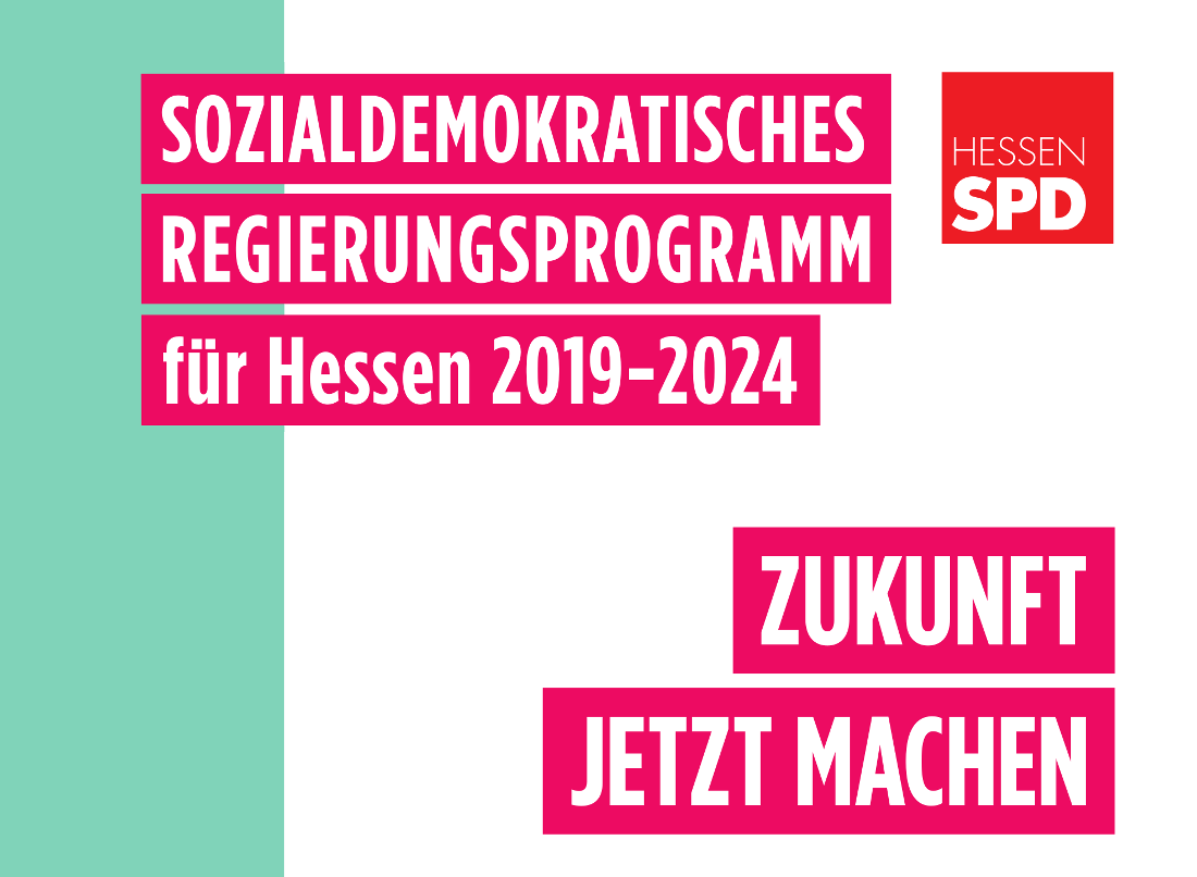 Programm der SPD Hessen für die Landtagswahl 2018