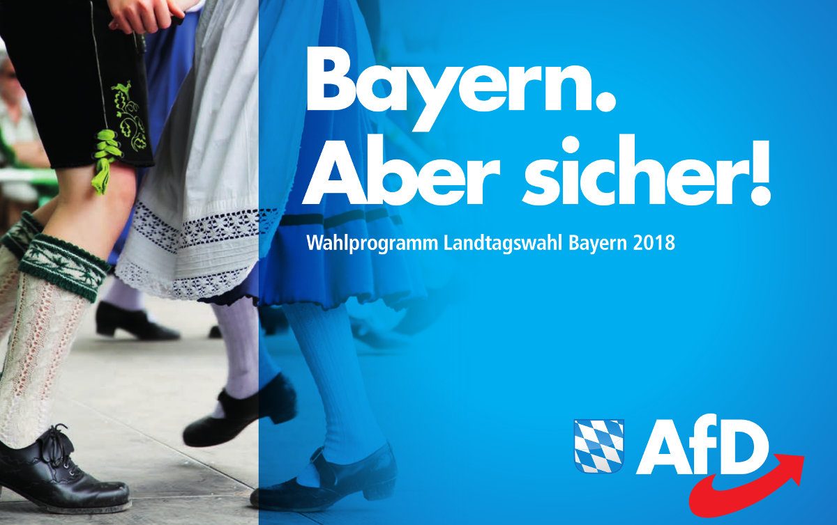 Wahlprogramm der AfD für die LTW 2018 in Bayern