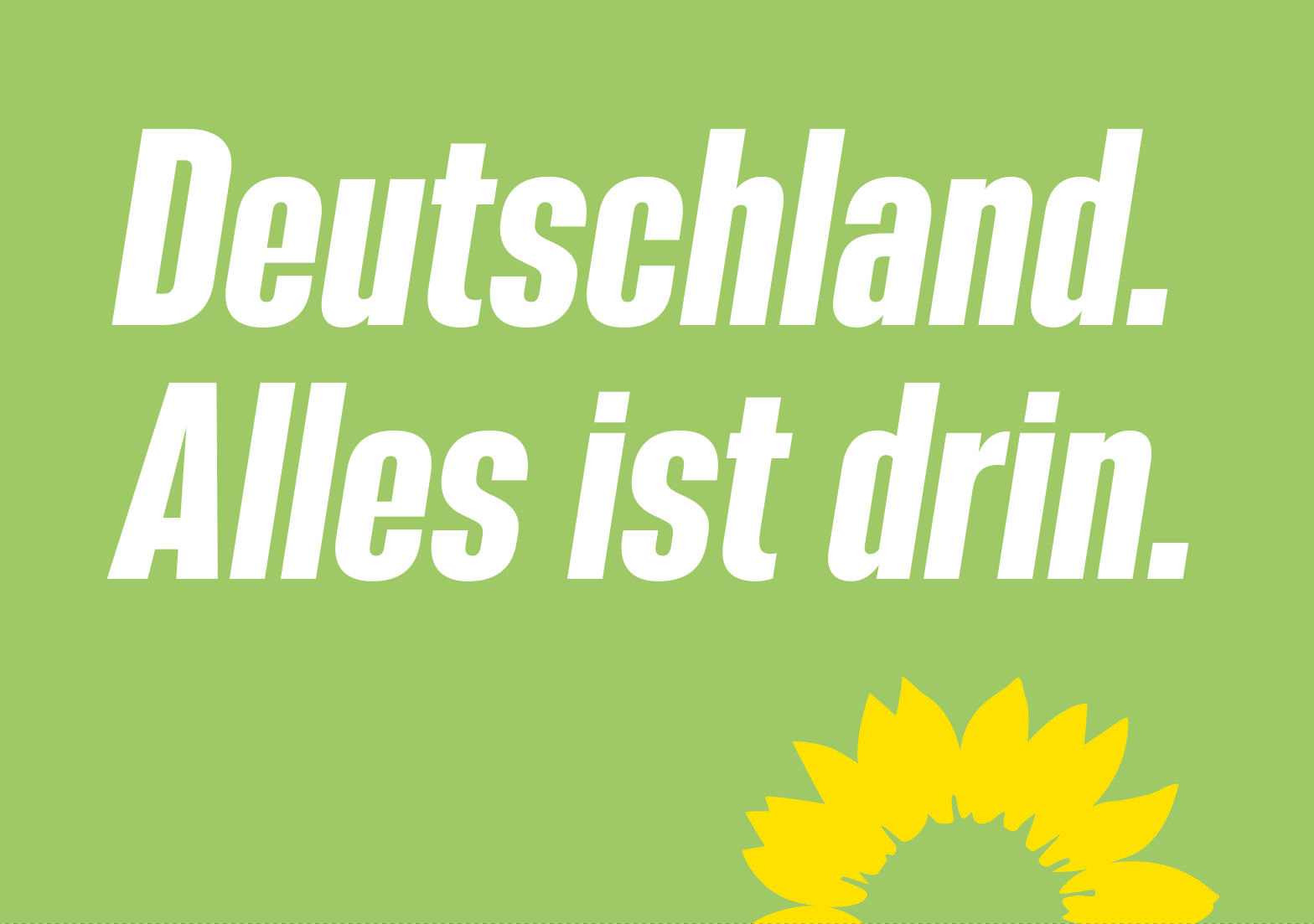 Bundestagswahl 2025 - Wahlprogramm von Bündnis 90/Die Grünen